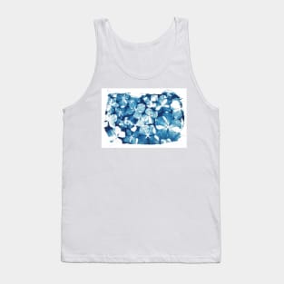 Hydrangea Cyanotype Tank Top